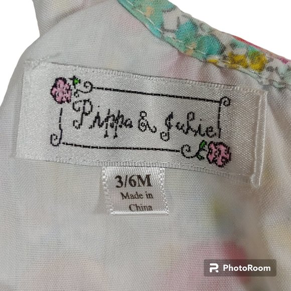 Pippa & Julie Floral Infant Dress - Picture 7 of 7